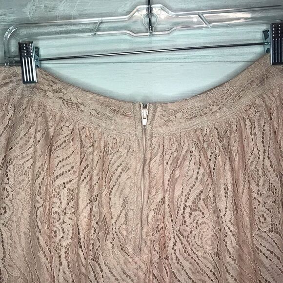 Xhilaration Blush-Pink Laced Skirt - Picture 6 of 6